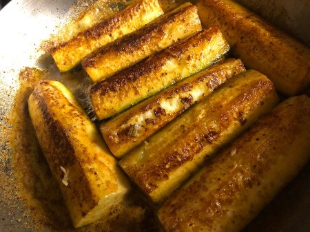 Spiced Queso Fresco Zucchini