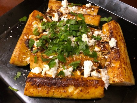 Spiced Queso Fresco Zucchini