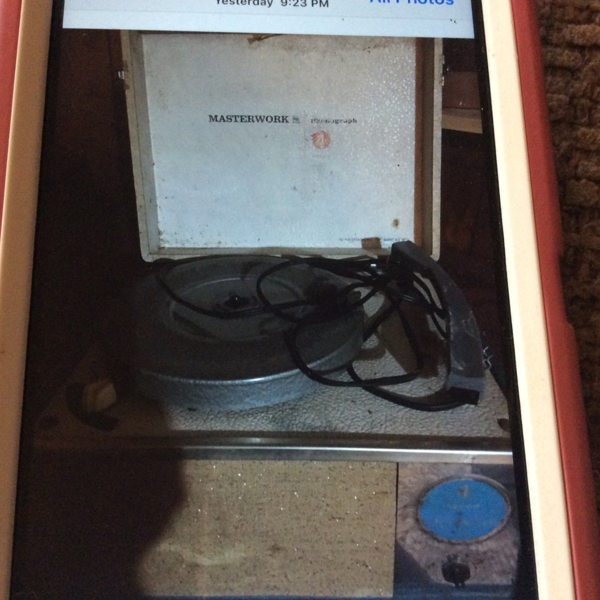 Information on a Columbia Masterwork Record Player? ThriftyFun