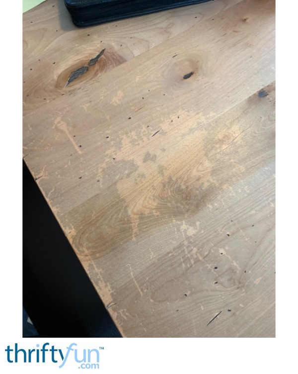 Repairing the Finish on a Wood Table? ThriftyFun