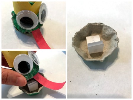 Kid's Frog Trinket Box - hot glue the crown in place and place a message inside the frog