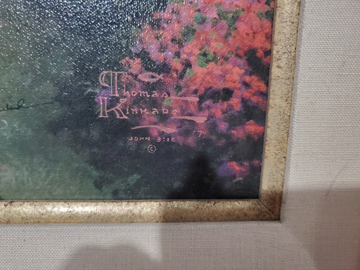 Value of a Thomas Kinkade Print? ThriftyFun