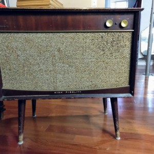 Value of a RCA Victrola High Fidelity Player Cabinet