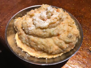 Garlic Parmesan Veggie Mash in bowl