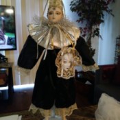 Identifying a Porcelain Doll - doll with two faces and conical hat