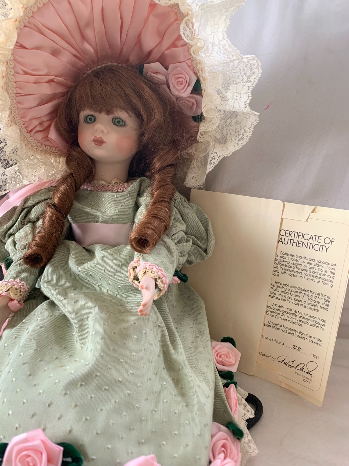 marie osmond fine porcelain collector dolls