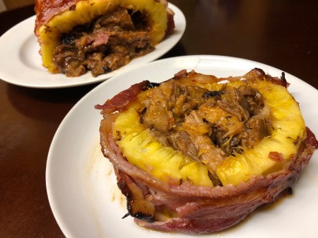 Pulled Pork Swineapple on plate