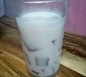 Choco Jelly in glass