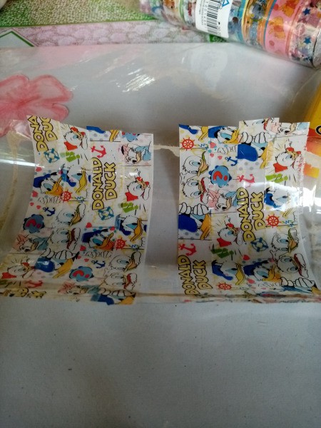 Waterproof Washi Tape Book Bag Tag - make two