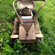 Information on Vintage Riding Lawn Mower - old riding mower