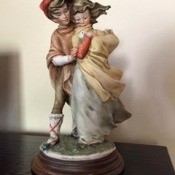 Identifying a Figurine and Its Artist - man and a woman appearing to hold a baby