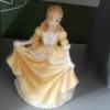 Value of a Leonardo Collection Figurine - woman in long period dress curtseying