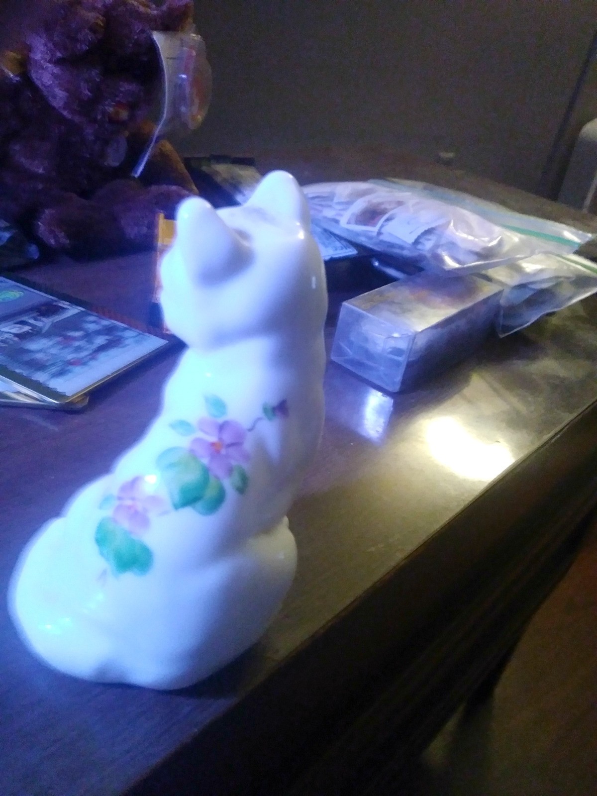 Value Of A Glass Cat Signed By C Moore Fenton Thriftyfun