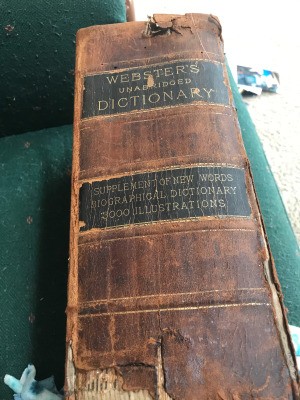 Value of a Webster's 1882 Unabridged Dictionary