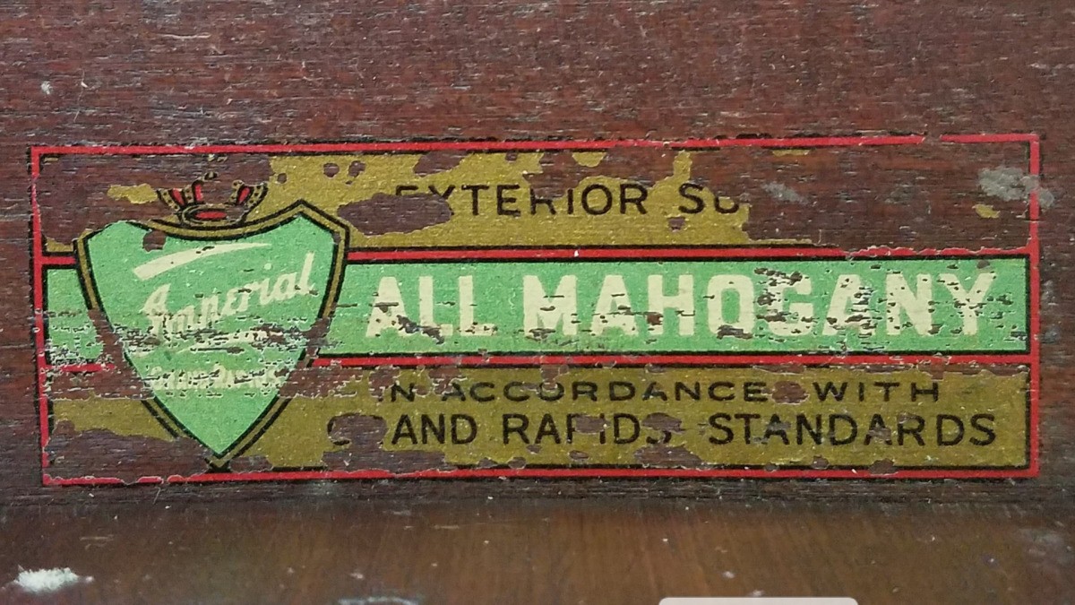 Value Of Antique Grand Rapids Imperial Furniture Thriftyfun