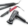 Three hair tools that use heat.