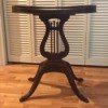 Value of a Mersman 6651 Mahogany Harp Table - full view of the vintage table