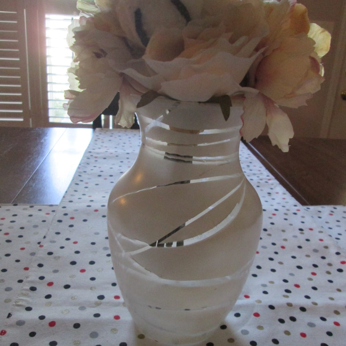 Making Rubber Band Art Painted Vases ThriftyFun