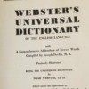 Value of Webster's Universal Dictionary - cover page