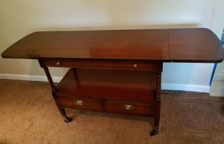 Value of an Antique Mahogany Table