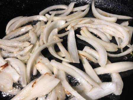 Caramelized Onions in pan