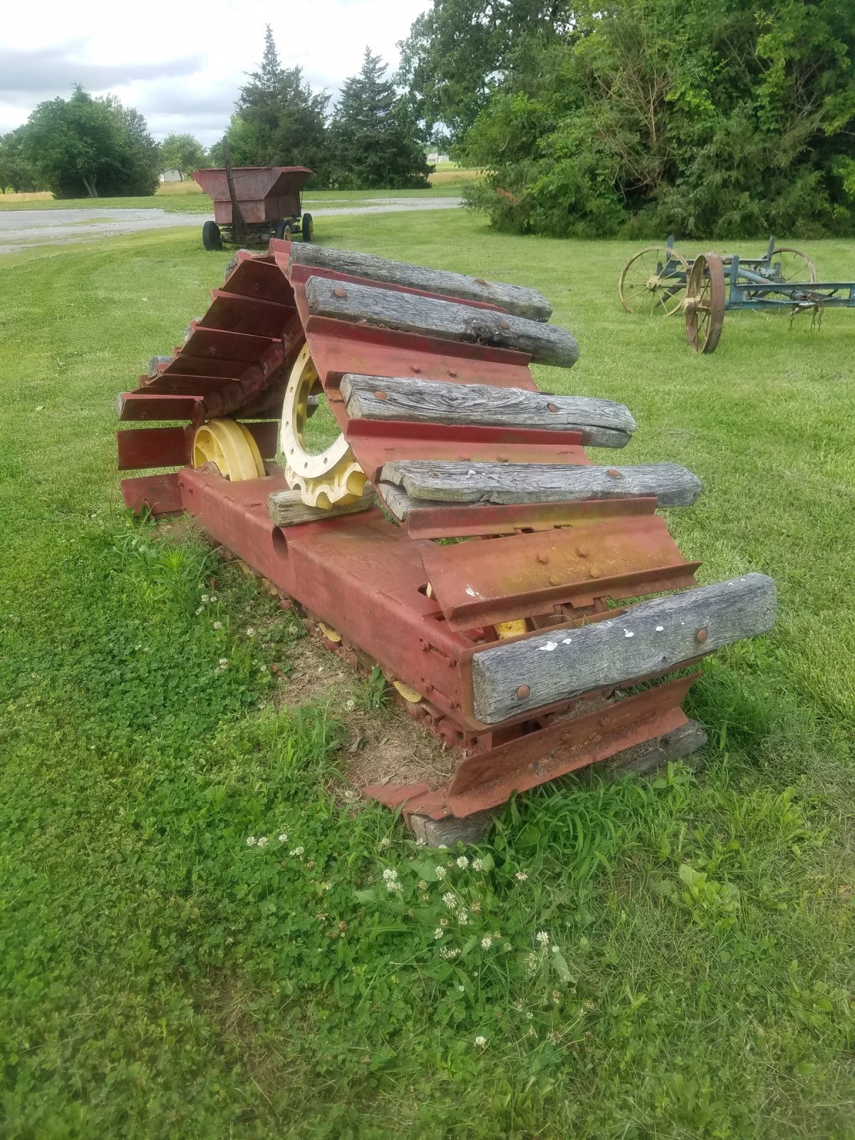 Value of Old Farm Equipment as Yard Art? ThriftyFun