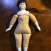 Identifying an Old Porcelain Doll - cloth bodied porcelain doll