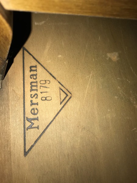 Age and Value of a Mersman Surfboard Coffee Table