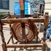 Value of Spin-Well Spinning Wheel - wooden spinning wheel