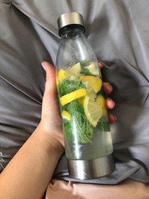 Infused Water for Glowing Skin and Weight Loss
