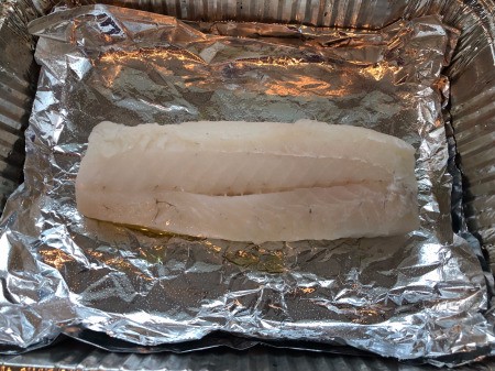 Cod on foil