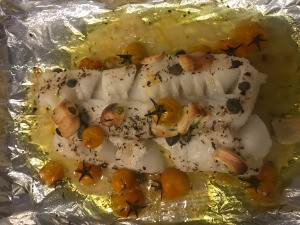 finished Baked Cod