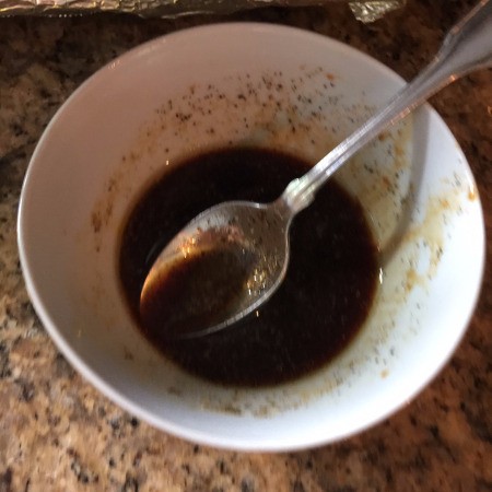soy marinade in bowl