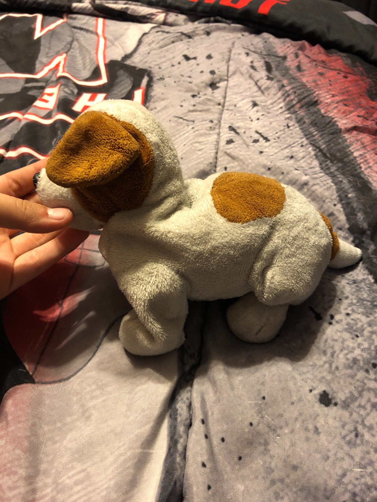 old dog stuffed animal