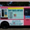 Ice Cream Truck Name Ideas - bubble gum pink truck with decal of offerings
