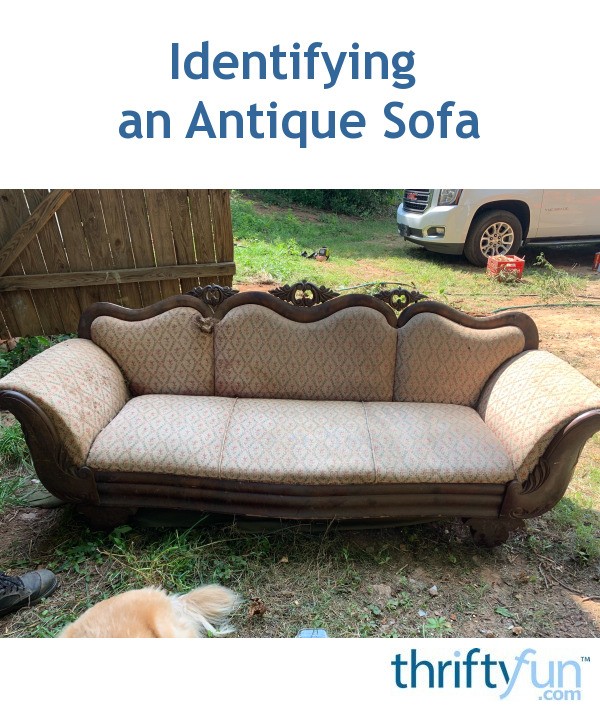 Identifying An Antique Sofa? 