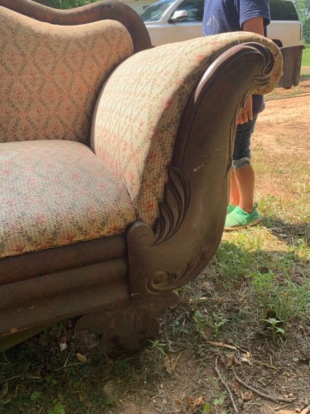 Identifying an Antique Sofa