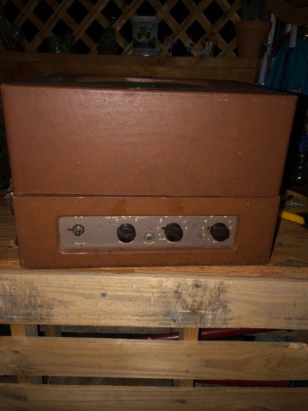 Value of a 1954 David Bogen Record Player with Speaker