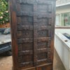 Identifying Vintage or Antique Cabinet - tall, heavily carved two door and two drawer cabinet
