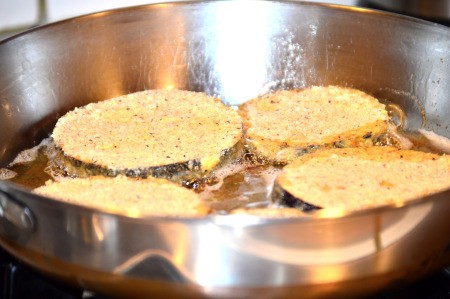 frying Eggplant