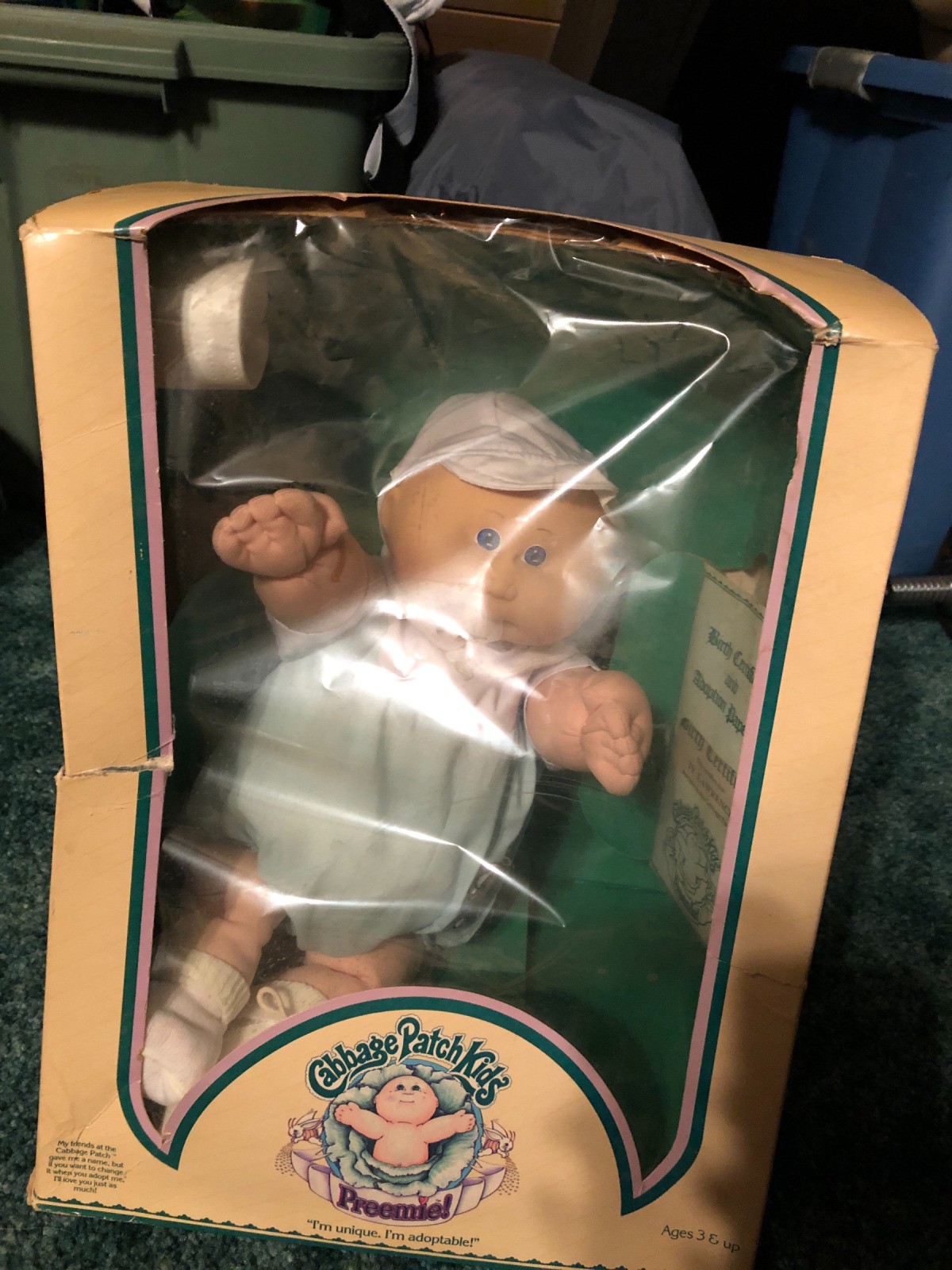 1984 cabbage patch doll in box value