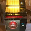 Value of a 1962 Rowe AMI Jukebox  - jukebox with selection display lighted up
