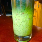 Green Smoothie in glass