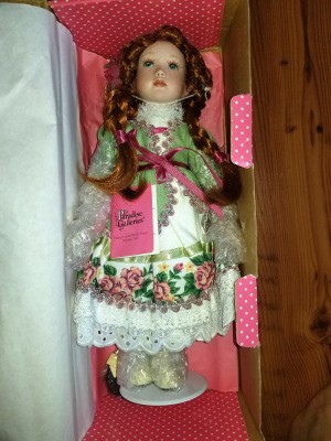 Value and Identity of a Porcelain Doll - doll still in the box