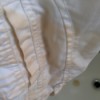Removing Yellow Discoloration from White Pants - large yellowish stains on pants