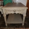 Value of a Painted Mersman Table - antiqued end table