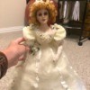 Identifying a Porcelain Doll - doll in long white dress, perhaps a bridal doll