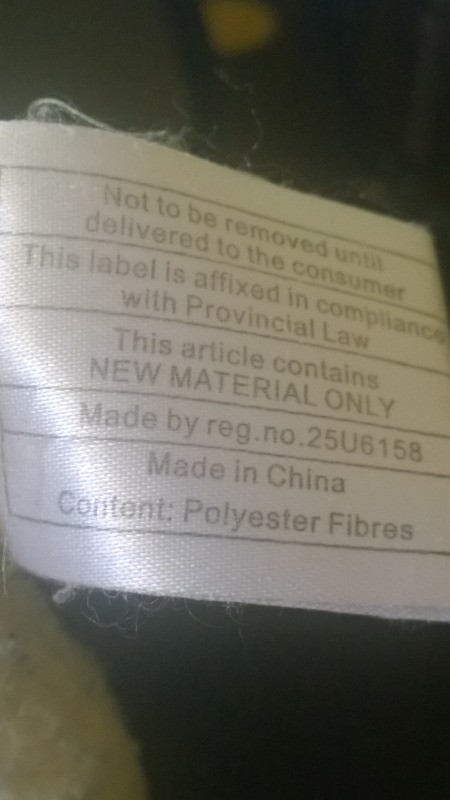 Identifying White Plush Christmas Bears