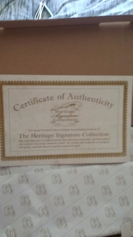 Value of Heritage Signature Collection Western Doll