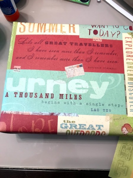 Cardboard Box Play Camera - second camera under construction